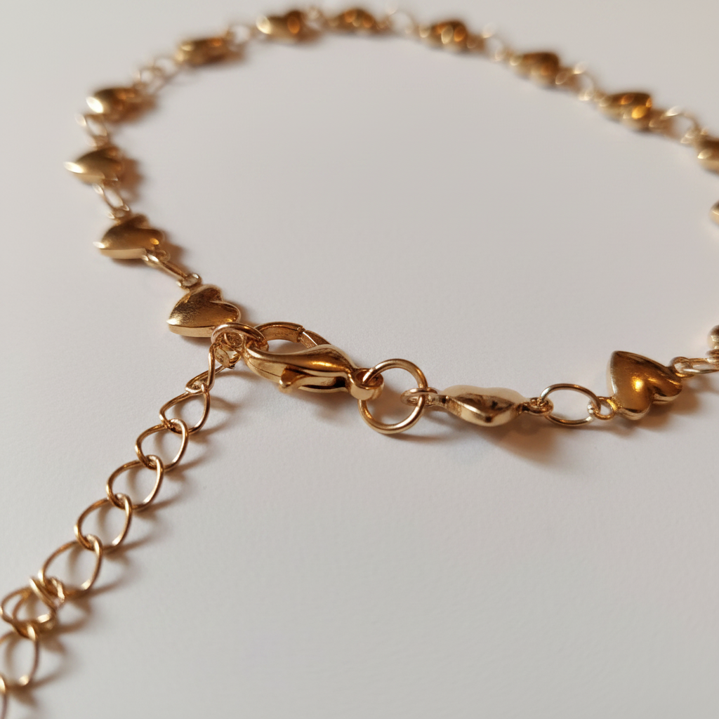 Szív bokalánc